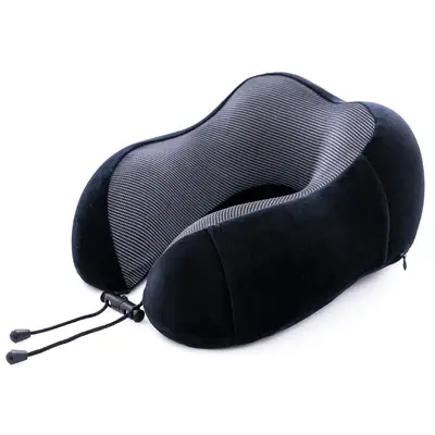Memory Foam U-Shaped Neck Pillow, Portable Travel - 13