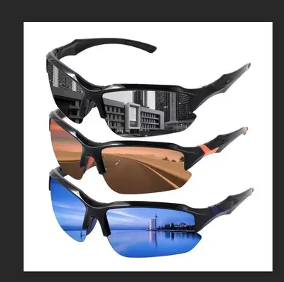 Polarized Men's and Women's Sunglasses, Windproof, UV Protection