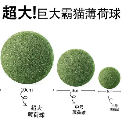Extra Large Catnip Ball Cat Toy, Self-Play Boredom Relief