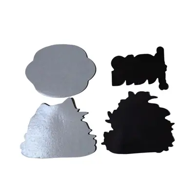 Rubber Soft Magnets, Round and Square, Fridge Magnets