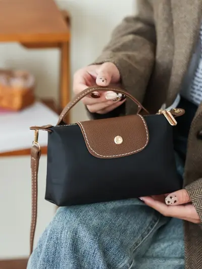 Women's Nylon Single Shoulder Bag, 2026 Model, Clutch and Crossbody Use - 3