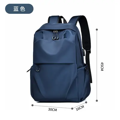 Bahar neuer Stil Rucksack, Herren Alltags-Rucksack, großes Fassungsvermögen, eleganter Reise-Rucksack, Rucksack, Schüler Schulrucksack - 9
