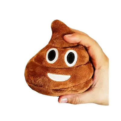 Squeaky Poop Plush Dog Toy, Durable Chew Toy with Farting Sound - 6