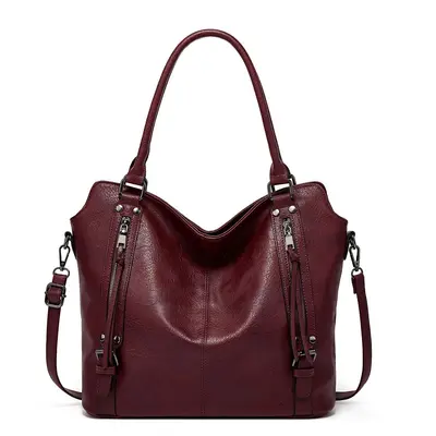 2026 New Women's Bag European and American Style Large Tote Bag Soft Leather High Capacity Single Shoulder Crossbody Women's Handbag - 10