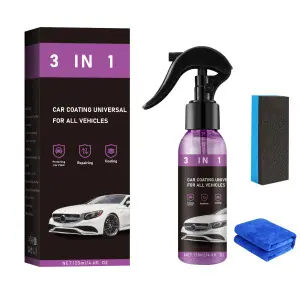 Autolack-Versiegelungsspray mit Klebstoffentferner, Lackauffrischung - 9