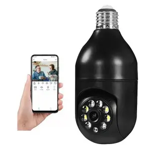 360-Grad-Glühbirnen-Überwachungskamera für den Heimgebrauch, installationsfrei, tragbar, Vollfarb-Nachtsicht, Innen-HD-Überwachungskamera - 8