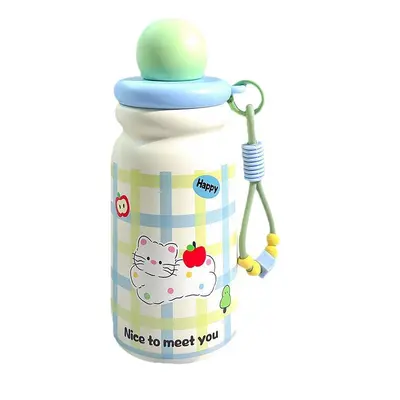 Stainless Steel Insulated Straw Cup for Students, Portable - 6