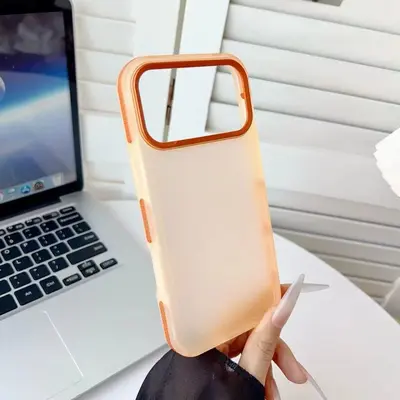 iPhone 18 Pro Max / 17 macaron transparent colorful slip-resistant case - 7