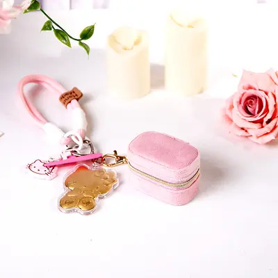 Exquisite New French Jewelry Storage Box Small Portable Travel Accessories Jewelry Organizer Box Earring Ring Storage
