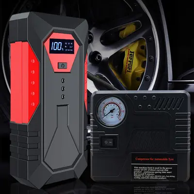 12V Auto-Notstarthilfe, tragbare Powerbank - 5