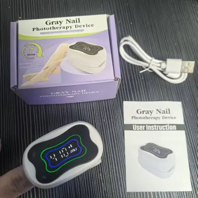 Sınır ötesi popüler akıllı onikomikoz fototerapi makinesi taşınabilir sterilizasyon fototerapi aleti ultraviyole mantar fototerapi lambası - 7