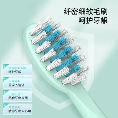 Smart Portable Electric Toothbrush for Adults with Soft Bristles - 3