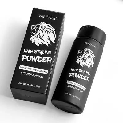 VERONNI Styling Volumizing Powder Dry Shampoo Hair Root Volume Powder for Men and Women, Oil Control Flip-Top Bangs Refresh, No Rinse 15g Cross-Border Source - 7