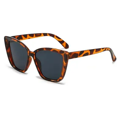 Cat-Eye Sunglasses Square Frame Concave Design Face-Flattering Style - 10