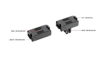NOZI Sportkaamera Hals-Halterung Ich-Perspektive 360 Handy-Halsband Brust-Halterung - 12