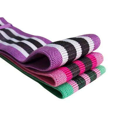 Elastic Squat Resistance Band, Glute Training, Yoga Stretch - 5