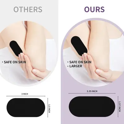 Hypoallergenic Micro-Porous Black Sleep Tape, Supports Nasal Breathing, Painless Removal