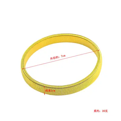 Außenhandelsbeschaffung europäischer und amerikanischer Herrens-Metallfedern-Armbänder elastische Armbänder Armringe umweltfreundliche hochwertige farbschützende Armbänder - 3