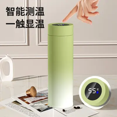 智能保温杯男款女学生2025新款316不锈钢定制刻字logo泡茶水杯子