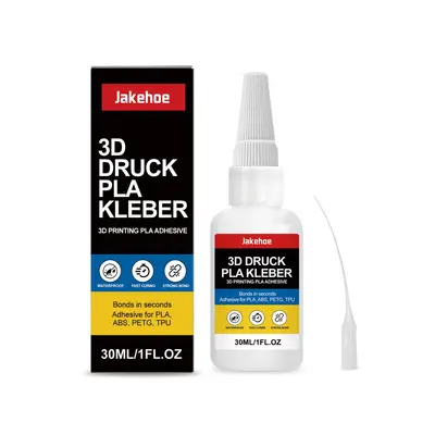 JAKEHOE 3D Printing Adhesive, Mild Odor, Suitable for Multiple Materials