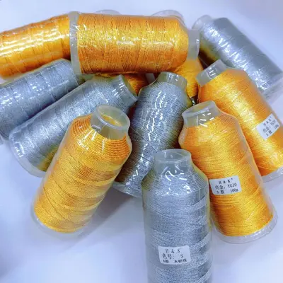 Factory-direct gold and silver wire 3-strand 6-strand 9-strand 12-strand 15-strand 18-strand metal wire tower wire hand-knit cord wire