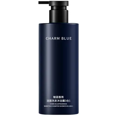 Meilan 3-in-1 Duschgel, Shampoo & Gesichtsreiniger für Herren
