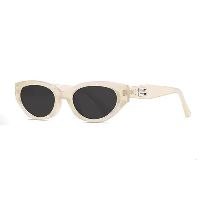 Retro Cat-Eye Sunglasses for Women, Small Face, Small Frame, Sun Protection - 12