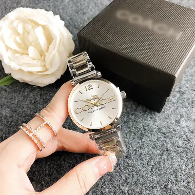 Luxury women's watch alloy case lettered dial - 7
