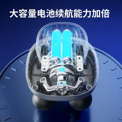 四头筋膜枪全自动肌肉放松按摩器多档液晶显示迷你电动高频震动枪