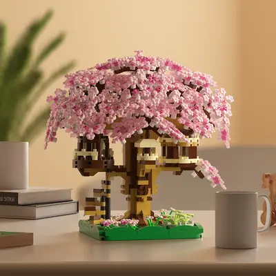 JIHUI YIGAO M3078 Kirschbaum-Bausteinset - 13