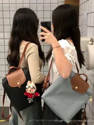 Foldable Nylon Waterproof Backpack for College Students - 3