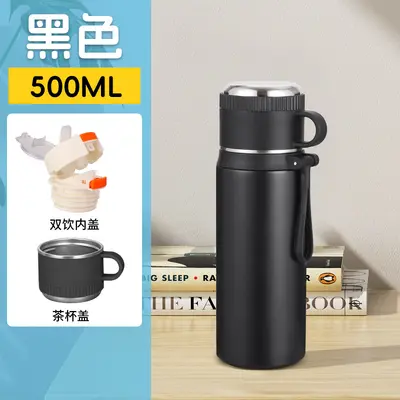 Drop-Resistant Insulated Cup with Straw for School - 7