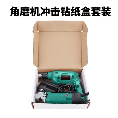 Electric hand tool set, drill, grinder, impact driver - 9