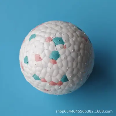 Durable ETPU Dog Toy Popcorn Design Floating Interactive Chew Toy - 11
