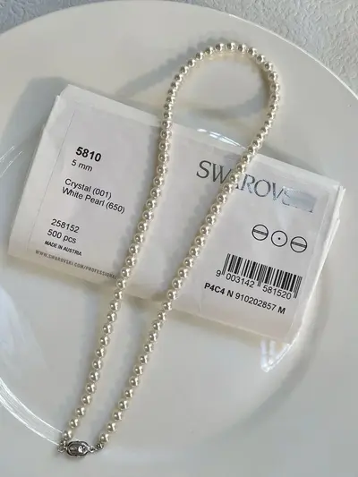 Shijia Pearl Necklace Women's Niche Accessible Luxury Design Premium Simple Elegant Clavicle Chain Sweater Chain Wholesale Jewelry - 13