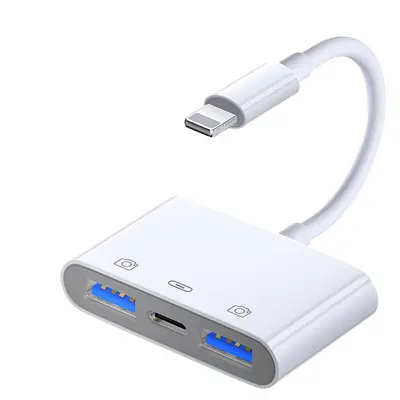 Cross-border wholesale connection station digital accessories connection station converter mobile phone computer splitter USB extender - 12
