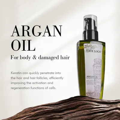 Moroccan Argan Hair Care Oil, Nourishing Repair for Dry and Damaged Hair, Leave-In Conditi