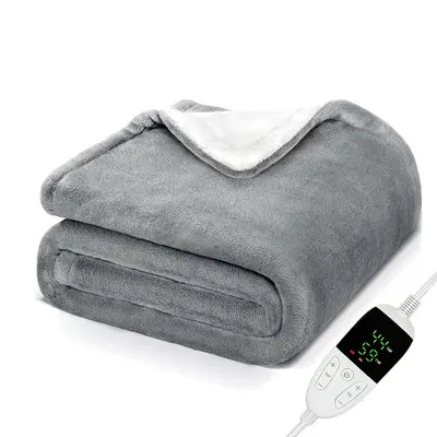 Single Flannel Electric Blanket, Thickened Heated Shawl - 8