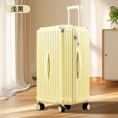 24 Inch Lightweight Trolley Suitcase with 360° Wheels and Combination Lock - 10
