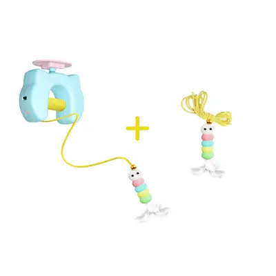 Automatic Cat Teaser Wand, Smart Bouncing Yo-Yo Ball, for Kittens - 9