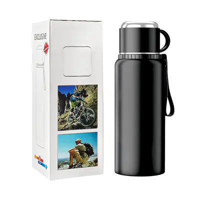 316 Stainless Steel Large Capacity Insulated Water Bottle, Portable Tea Infuser - 6