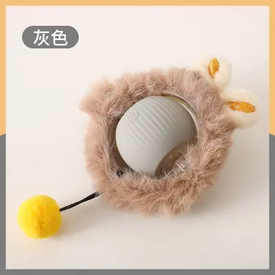 Smart Cat Ball Toy, Automatic Dodging Electric Self-Play Toy - 12