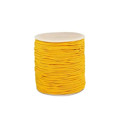 Renkli Yuvarlak Elastik Lastik İp 1,0 mm, DIY Saç Aksesuarı Malzemesi - 6