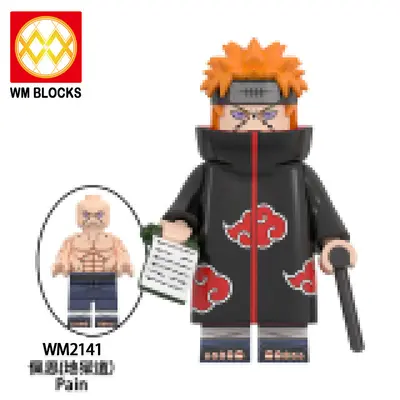 WM6112 Anime-Serie Lern-Bausteine mit Minifiguren - 4