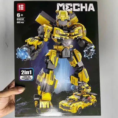 Lego Uyumlu Optimus Prime Dönüşen Robot Yapı Seti