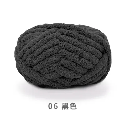 Snowball Cat Tail Chunky Yarn for DIY Finger Knit Scarves - 11