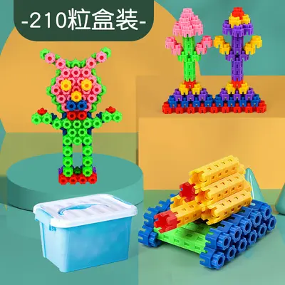 Hexagonal Building Block Assembly Puzzle Toy for Children Aged 3-6 - 10