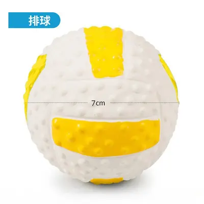 狗玩具耐咬大中小型犬磨牙泰迪金毛法斗玩具发声发泄狗玩具橄榄球 - 7