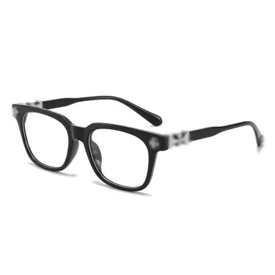 Personalised Trendy Frame Glasses, Blue Light Filter Plain Lens - 7