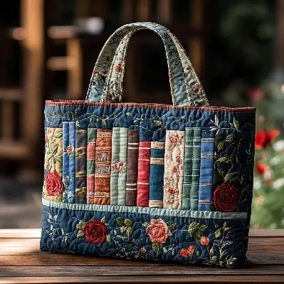 3D Printed Women's Handbag, Large Capacity Tote Bag - 8